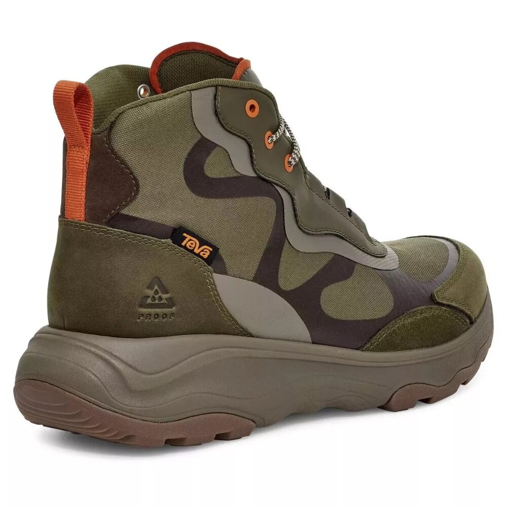 Teva Geotrecca RP Men's Hiking Boots, Dark Olive/Desert Taupe, SIZE 10 US